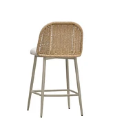 Tov Furniture 35.4" Outdoor Counter Stool