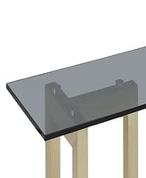 Emila 54" Glass Mix and Match Console Table