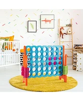 Gouun 4 in A Row 4-to-Score Giant Jumbo Game Set for Family Party Holiday