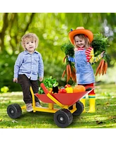 Gouun 8 Inch Heavy Duty Kids Ride-on Sand Dumper with 4 Wheels