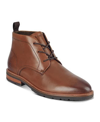 Rockport Men's Caspe Lace Up Almond Toe Bootie