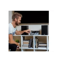 Philips All-in-One Stereo System – Cd Player, Bluetooth, Fm Radio, Usb & Aux Inputs, Remote Control, Compact Design, Superior Sound – Bl