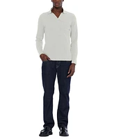 Scotch & Soda Men's Relaxed-Fit Long-Sleeve Pocket Polo Shirt