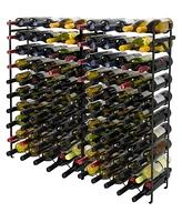 Sorbus 100-Bottle Wine Rack Stand - Timeless Design, Maximum Storage, Perfect for Wine Lovers and Limited Space