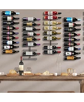 Sorbus Wall Mount Wine Rack - 27 Level Wine Rack Wall Mounted for Wine Bottles