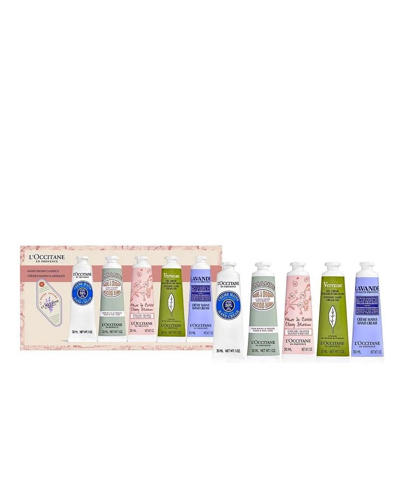 L'Occitane 5-Piece Nourishing & Protective Classic Hand Cream Holiday Set