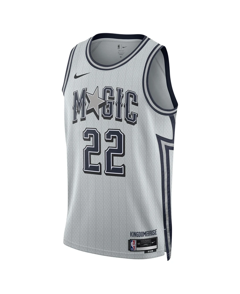 Nike Men's and Women's Silver Franz Wagner Orlando Magic 2024/25 City Edition Finished Swingman Jersey