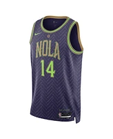 Nike Men's and Women's Purple Brandon Ingram New Orleans Pelicans 2024/25 City Edition Finished Swingman Jersey