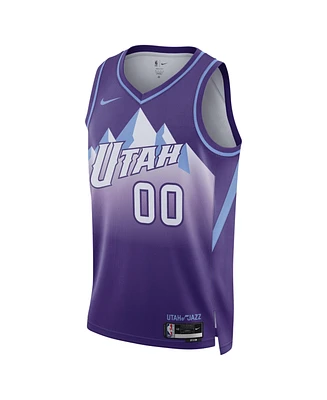 Nike Men's and Women's Purple Jordan Clarkson Utah Jazz 2024/25 City Edition Finished Swingman Jersey