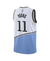 Nike Men's and Women's White Trae Young Atlanta Hawks 2024/25 City Edition Finished Swingman Jersey