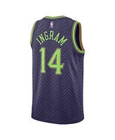 Nike Men's and Women's Purple Brandon Ingram New Orleans Pelicans 2024/25 City Edition Finished Swingman Jersey