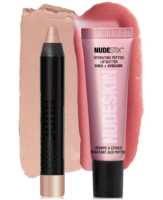 Nudestix 2-Pc. Nudeskin Hydrating Peptide Lip Butter Set, Exclusively at Macy's