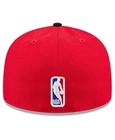 New Era Men's Red Miami Heat 2024/25 City Edition 59FIFTY Fitted Hat