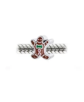 Bling Jewelry Christmas Gingerbread Man Cookie Charm Bead Sterling Silver