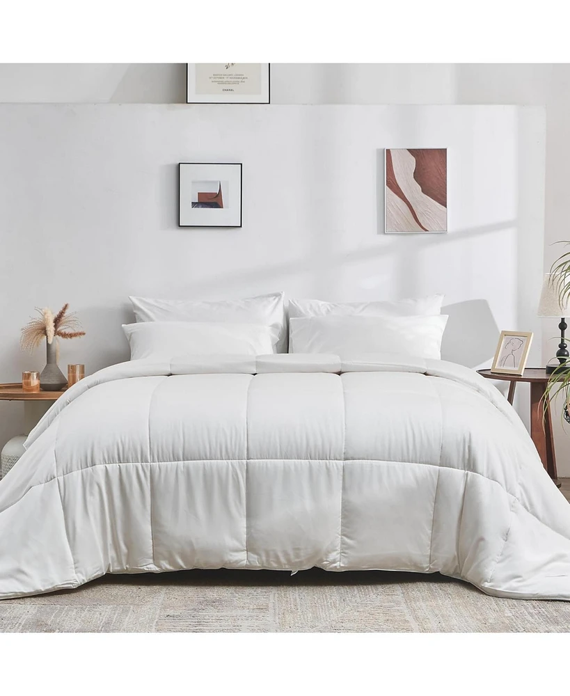Doz by Sijo Doz All Season Bamboo Viscose Comforter, Breathable, Lightweight