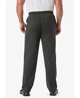 KingSize Big & Tall Sherpa Lined Full Elastic Sweatpants