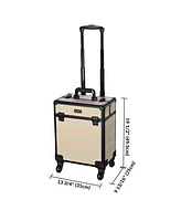 Byootique 3-Piece Makeup Train Cases Cosmetic Organizer Kit Grace ForgetMeNo