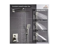 Casainc Tub and Shower Faucet with Rough-in Valve