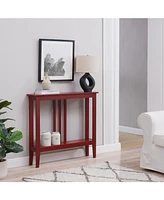 Kings Brand Furniture Entryway Table - Narrow Console Table - Console Table with Storage - Wood Console Tables for Entryway