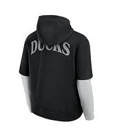 Fanatics Men's Black Oregon Ducks Sleek Pullover Hoodie