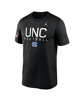 Jordan Men's Black North Carolina Tar Heels 2024 Military Appreciation Legend Performance T-Shirt