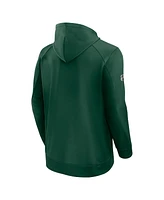 Fanatics Men's Green Minnesota Wild Authentic Pro Rink Fleece Pullover Hoodie