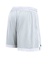 Nike Men's White/Green Oregon Ducks Primetime Reversible Performance Shorts