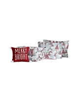 Southshore Fine Linens Merry and Bright 5-Pc. Comforter Set, Twin/Twin Xl