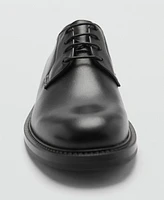 Mango Men's Leather Suit Shoes