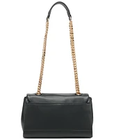 Karl Lagerfeld Paris Liana Small Leather Shoulder Bag