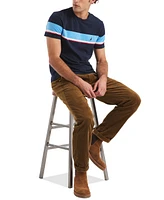 Nautica Men's Striped Cotton-Blend Classic-Fit T-Shirt