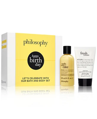 philosophy 2-Pc. Happy Birthday Shower Gel & Body Lotion Gift Set