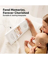 KeaBabies Fond Baby Hand and Footprint Kit Frame, Shower Gifts for Boys, Girls, Newborn Keepsake