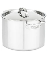 Viking 3-Ply Stainless Steel 10-Pc. Cookware Set with Stainless Steel Lids
