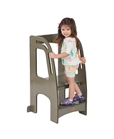 ECR4Kids Girls Chef's Helper Kitchen Tower