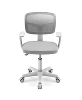 Gouun Adjustable Desk Chair with 5 Rolling Casters for Kids