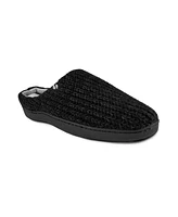 Heat Holders Men's Asher Rib Knit Scuff Slippers