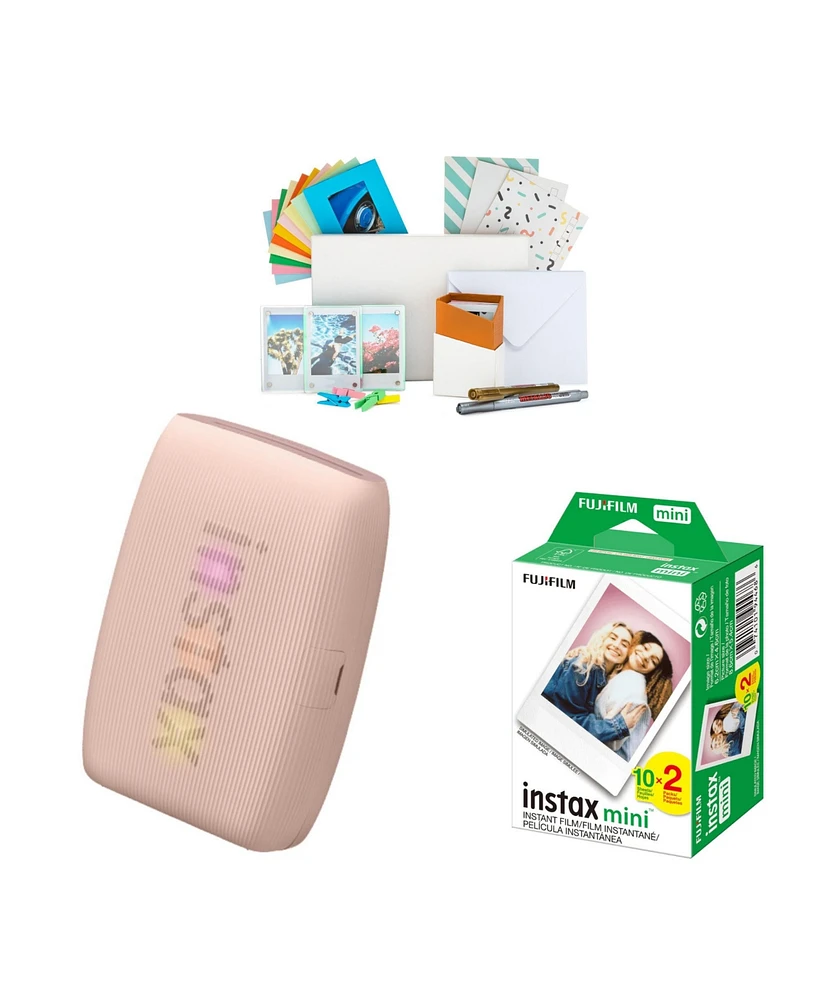 Fujifilm Instax Mini Link 3 R Pk 20 Exp Bundle