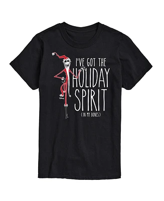 Airwaves Men's Nightmare Before Christmas Holiday Spirit Short Sleeve Tee