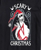 Airwaves Men's Nightmare Before Christmas Scary Short Sleeve Tee