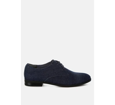 London Rag Zapier Denim Oxford Shoes