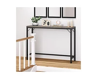 gaomon Console Table, Narrow Sofa Table Measuring 39.4", Perfect for Placing Behind a Couch in The Living Room, Ideal As an Industrial Hallway Table f