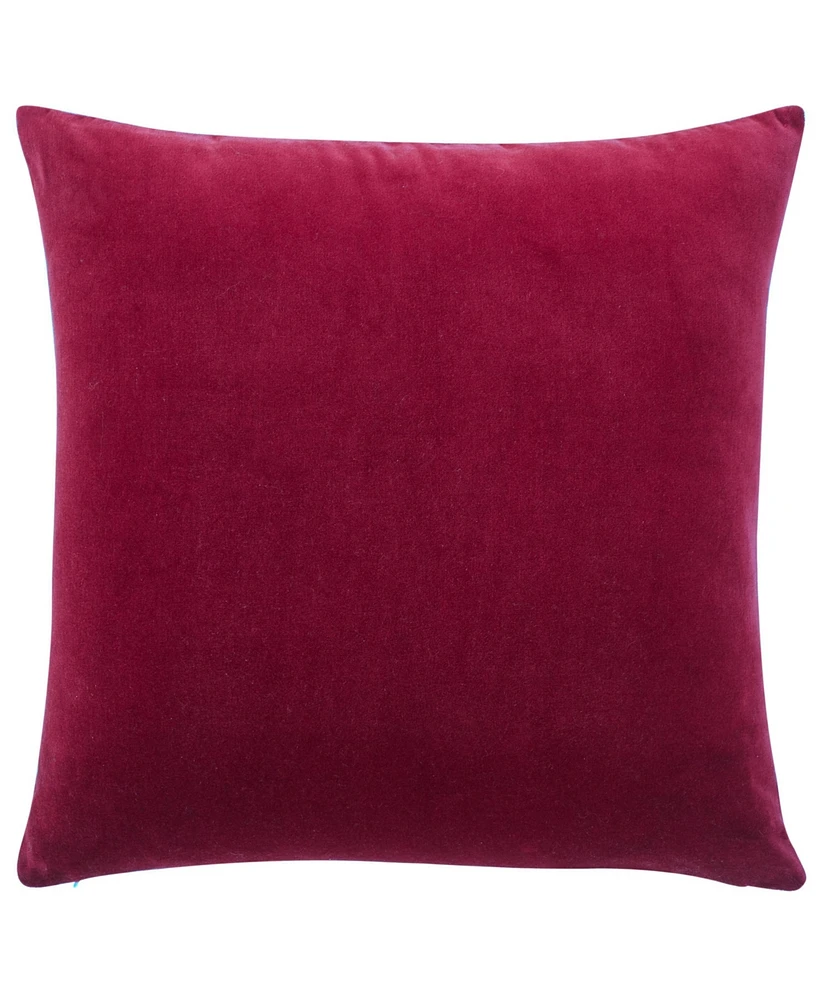 Ihi Home Stella Velvet Decorative Pillow ,20" x 20