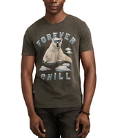 Lucky Brand Men's Forever Chill Bear Tee