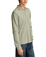 Lucky Brand Men's Weekend Slub Quarter Zip Sweatshirt