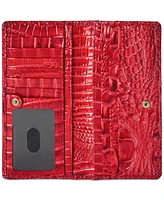 Brahmin Adelle Ombre Melbourne Embossed Leather Wallet