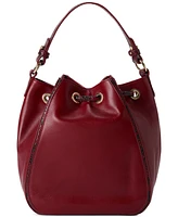 Brahmin Melinda Dietrich Leather Bucket Bag