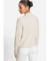 Olsen Women's Cropped Sweater Cardigan