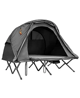 Gouun 2-Person Outdoor Camping Tent with External Cover