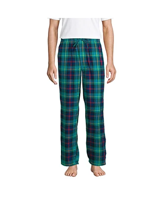 Lands' End Men's Tall Flannel Pajama Pants